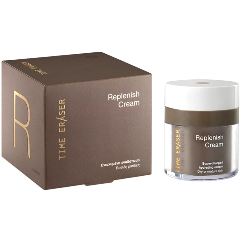 Medisei Medisei Time Eraser Replenish Cream Ενισχυμένη Κρέμα Ενυδάτωσης Προσώπου για Ξηρές & Ώριμες Επιδερμίδες, Κατά των Βαθιών Ρυτίδων 50ml