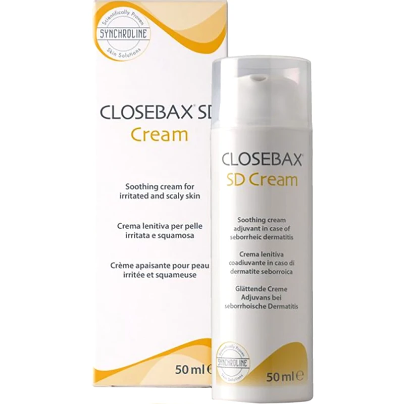 Synchroline Synchroline Closebax SD Cream Καταπραϋντική Κρέμα για Ερεθισμένο Τριχωτό με Λέπια 50ml