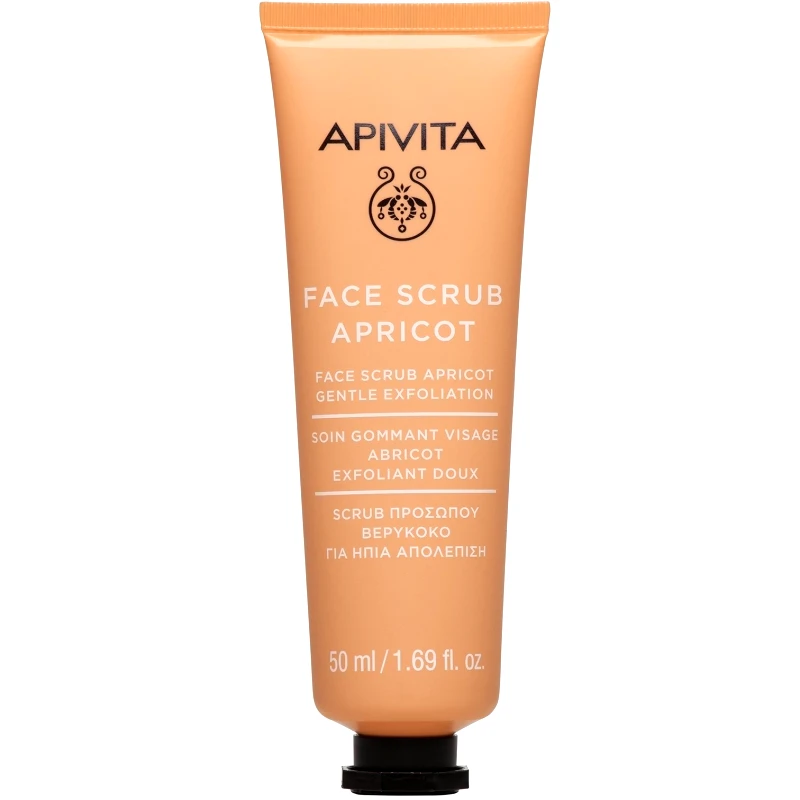 Apivita Apivita Gentle Exfoliation Apricot Face Scrub Προσώπου Ήπιας Απολέπισης με Βερίκοκο 50ml