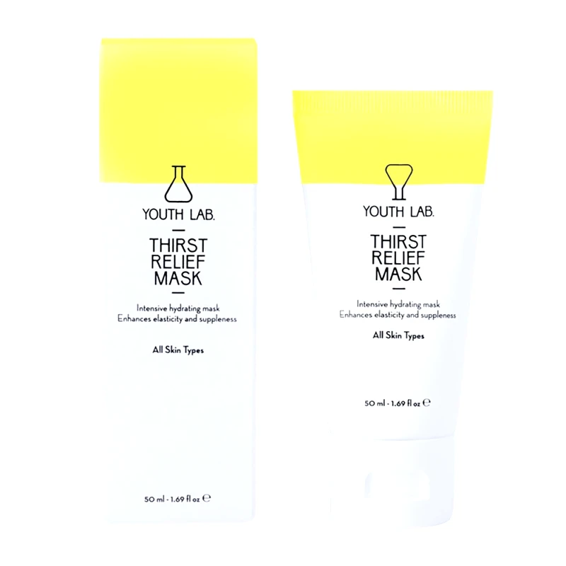 Youth Lab. Youth Lab Thirst Relief Face Mask Μάσκα Εντατικής Ενυδάτωσης, με Δράση Έως & 6 Ώρες Μετά την Εφαρμογή για Όλους τους Τύπους Δέρματος 50ml