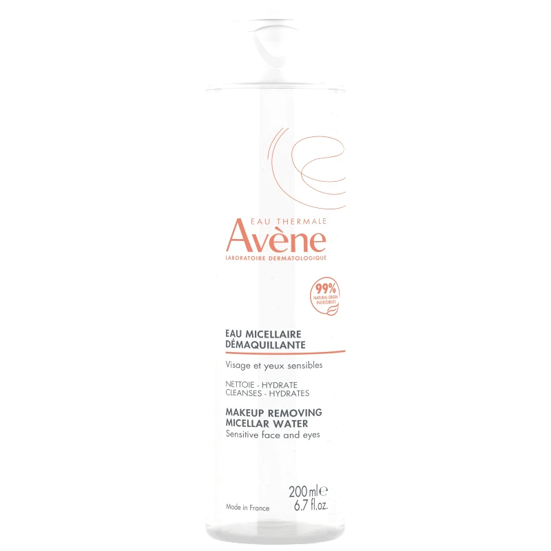 Avène Avene Make Up Removing Micellar Water for Sensitive Face & Eyes Νερό Καθαρισμού & Ντεμακιγιάζ Προσώπου, Ματιών, Κατάλληλο για Ευαίσθητο Δέρμα 200ml