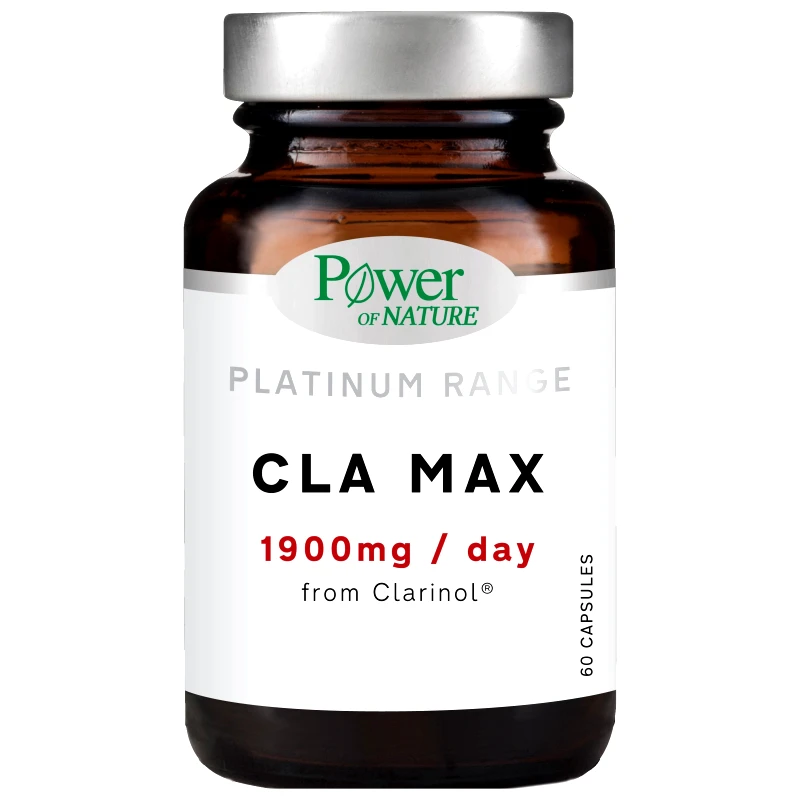 Power Health Power Health Platinum Range CLA Max 1900mg / Day Συμπλήρωμα Διατροφής για την Αύξηση της Καύσης του Λίπους & της Μυϊκής Μάζας 60caps