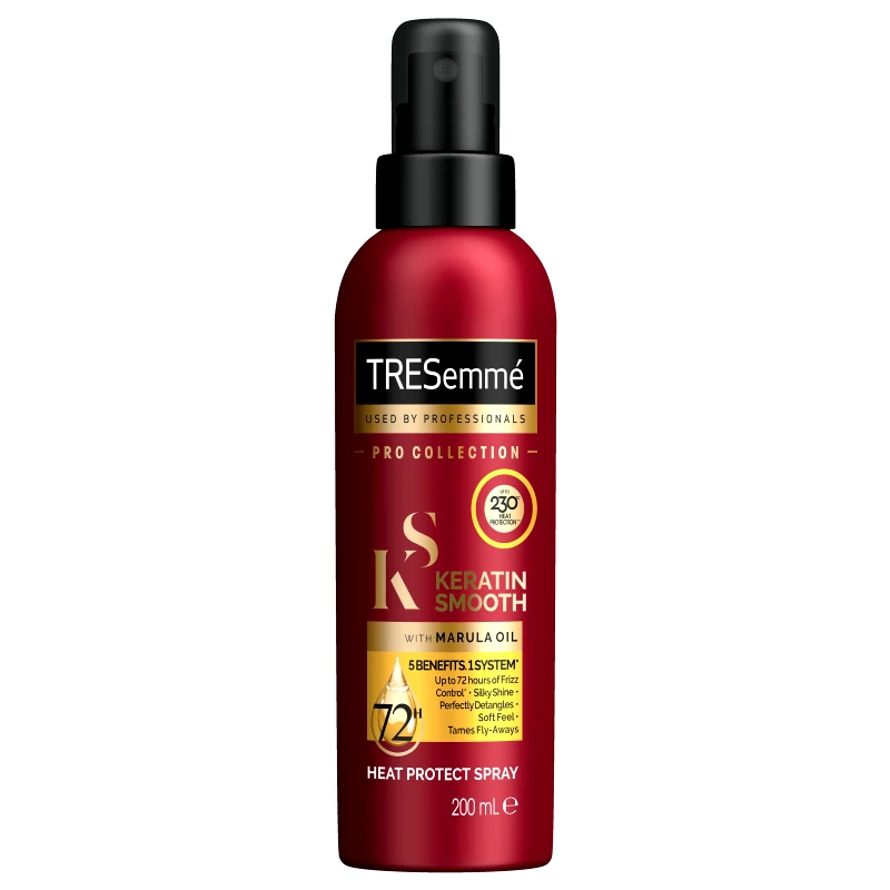 TRESemme TRESemme Keratin Smooth Heat Protect Spray With Marula Oil Προστατευτικό Spray με Έλαιο Κερατίνης & Κατά του Φριζαρίσματος 200ml