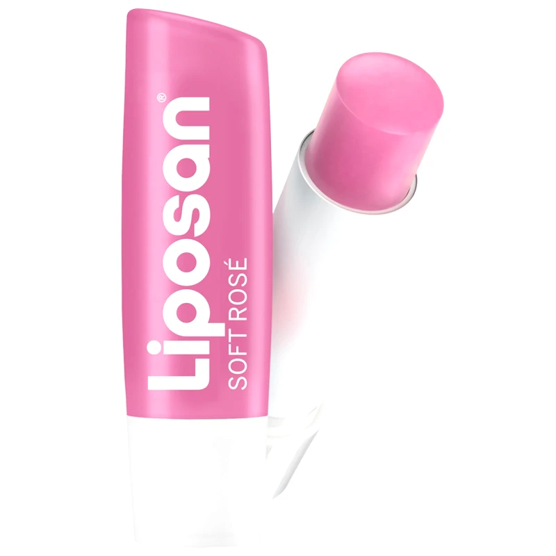Liposan Liposan Soft Rose Lip Balm 24h Hydration Βάλσαμο Χειλιών 24ωρης Ενυδάτωσης & Θρέψης με Άρωμα Τριαντάφυλλου 4.8g