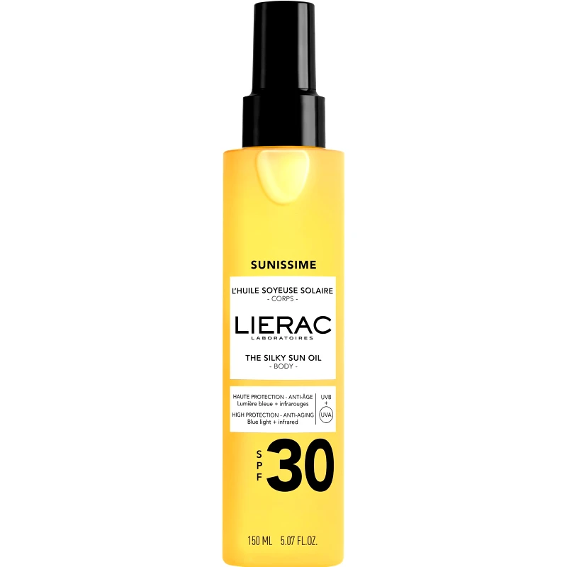 Lierac Lierac Sunissime The Silky Sun Body Oil Spf30 Μεταξένιο Αντηλιακό Λάδι Σώματος Υψηλής Προστασίας σε Spray 150ml