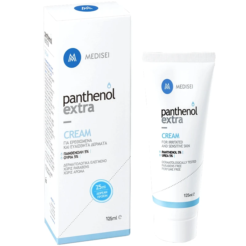 Medisei Medisei Panthenol Extra Cream for Irritated & Sensitive Skin Κρέμα για Ερεθισμένα & Ευαίσθητα Δέρματα 125ml
