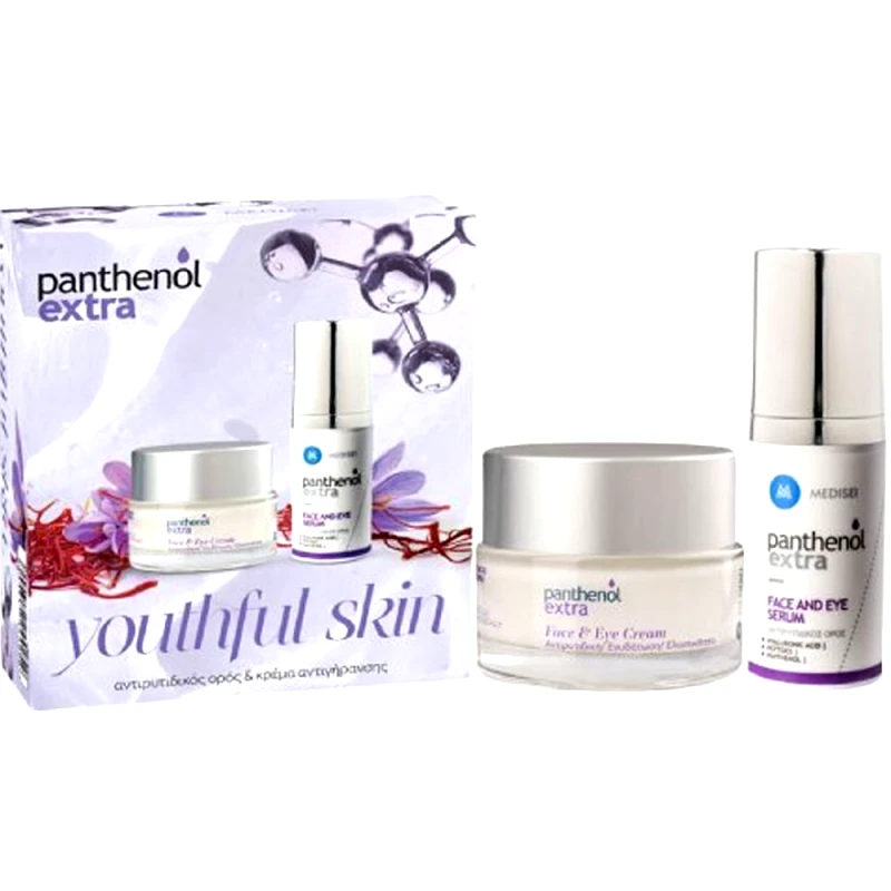 Medisei Medisei Panthenol Extra Promo Face & Eye Cream 50ml & Serum 30ml