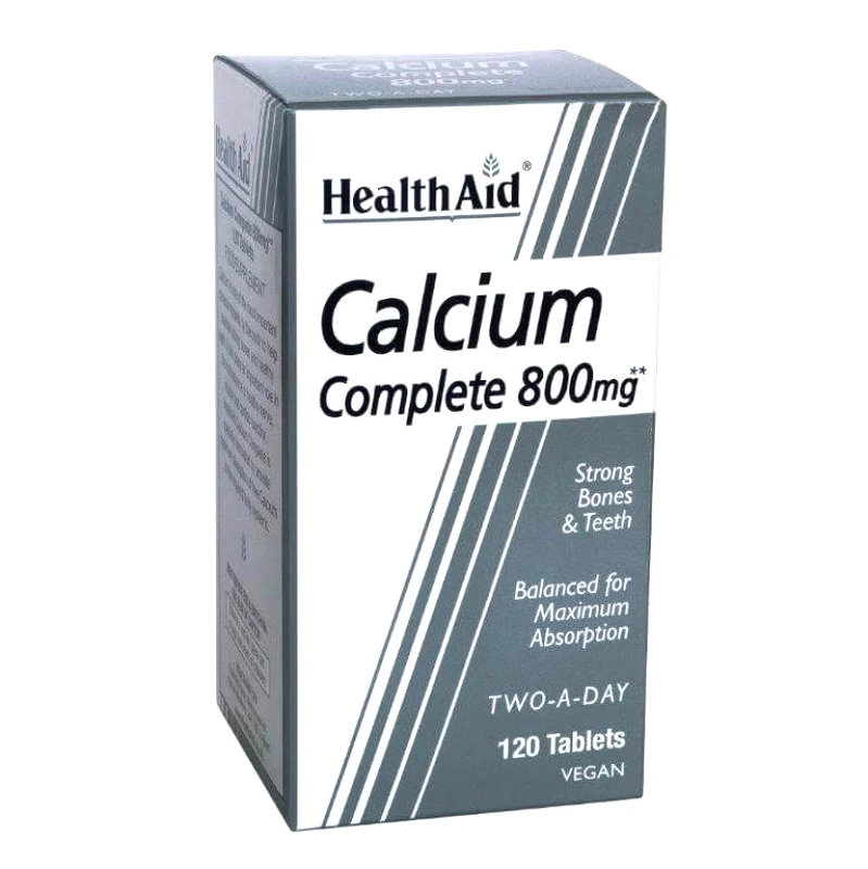 Health Aid Health Aid Calcium Complete Ασβέστιο 800mg Δυνατά Οστά Και Δόντια 120tabs