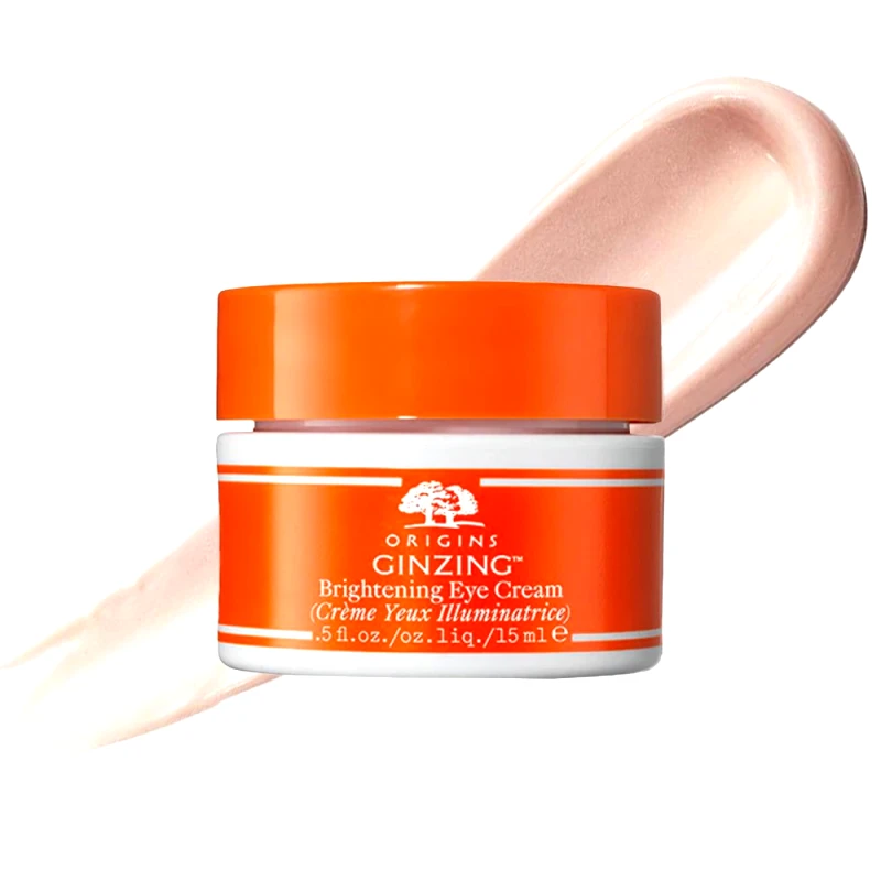 Origins Origins Ginzing Brightening Eye Cream Αναζωογονητική & Ενυδατική Κρέμα Ματιών με Χρώμα, για Μείωση των Μαύρων Κύκλων 15ml - Warm