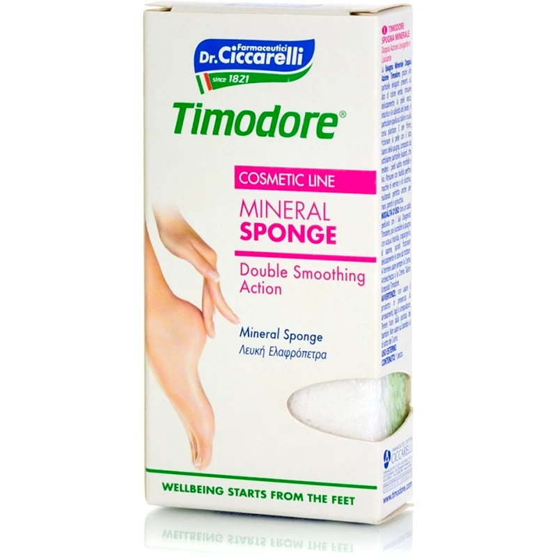 Dottor Ciccarelli Dottor Ciccarelli Mineral Sponge Ελαφρόπετρα για Εξάλειψη Κάθε Είδους Σκλήρυνσης 1 τεμάχιο