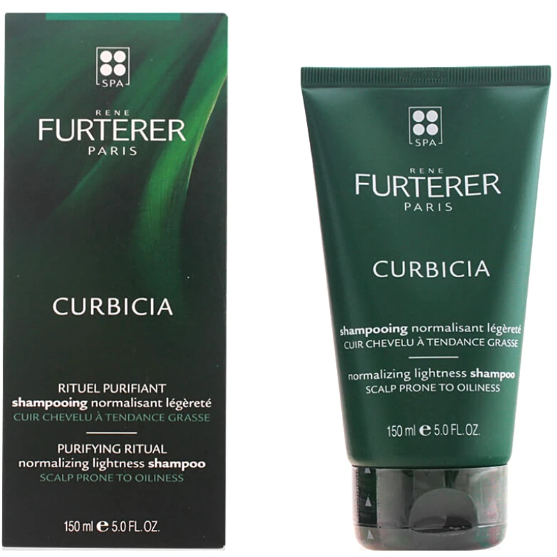 Rene Furterer Rene Furterer Curbicia Shampoo Ανάλαφρο Εξισορροπιστικό Σαμπουάν για Λιπαρό Τριχωτό 150ml