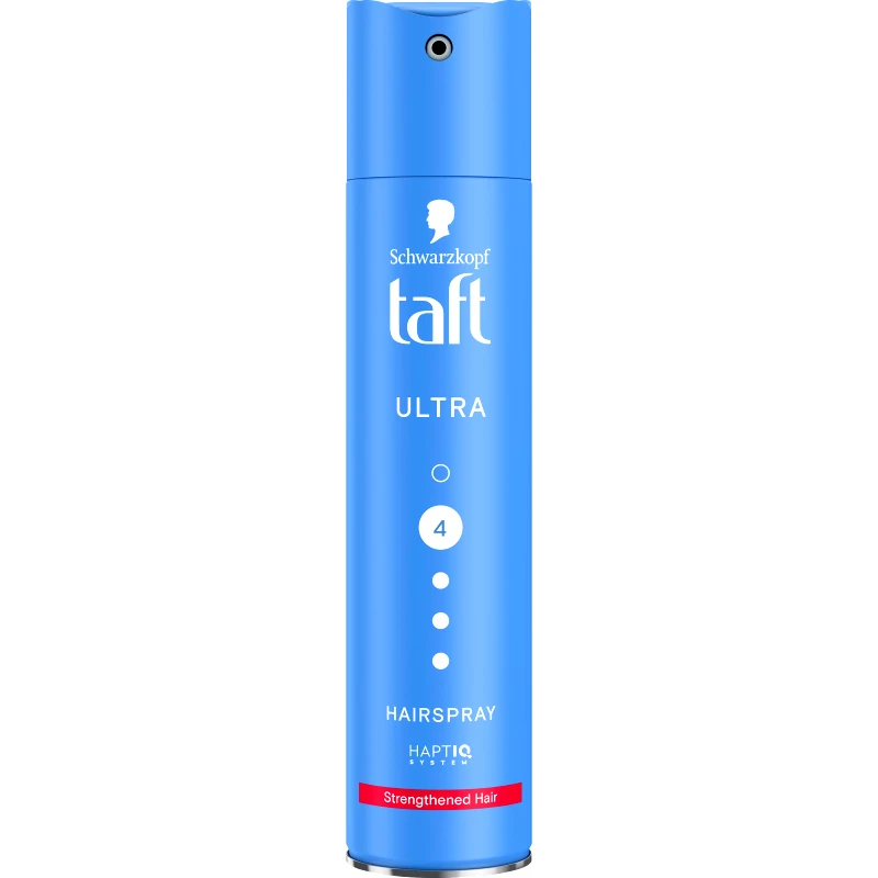 Schwarzkopf Schwarzkopf Taft Ultra Hairspray for Strengthened Hair Λακ για Ενδυναμωμένα & Ανθεκτικά Μαλλιά με Κράτημα Μεγάλης Διάρκειας 250ml