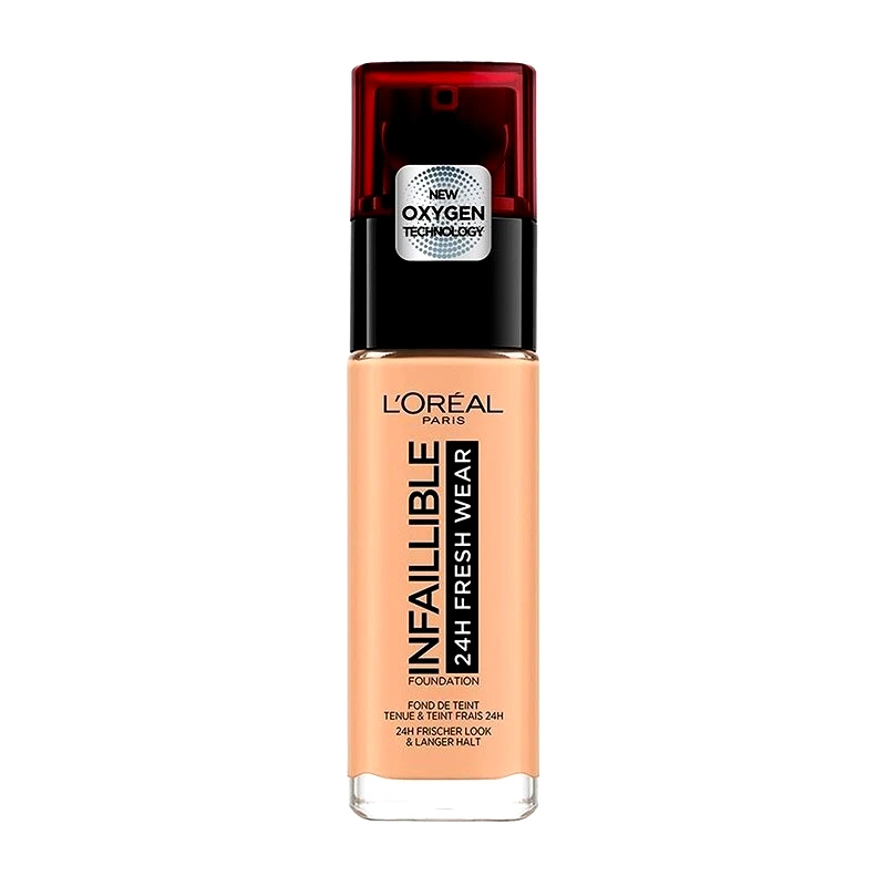 Loreal Paris L'oreal Paris Infaillible 24H Foundation Βάση που Εξασφαλίζει Διάρκεια & Ανθεκτικότητα 30ml - Golden Beige