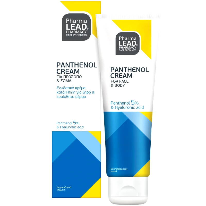 PharmaLead Pharmalead Panthenol Cream Ενυδατική Κρέμα για Ξηρό & Ευαίσθητο Δέρμα 100ml