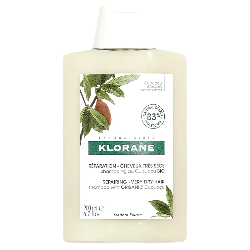 Klorane Klorane Cupuacu Butter Shampoo Σαμπουάν για Πολύ Ξηρά Μαλλιά με Βούτυρο Cupuacu 200ml