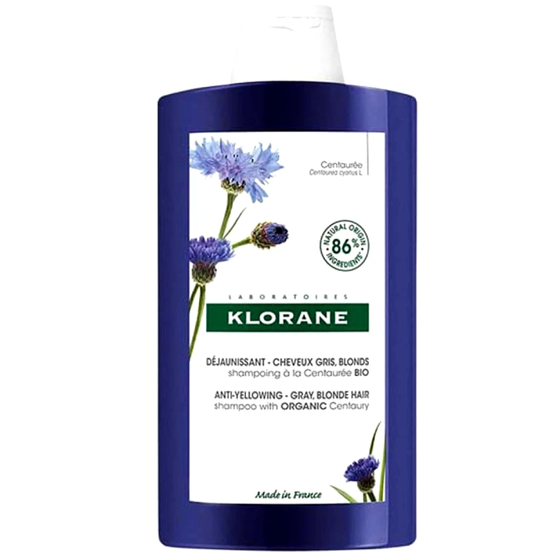 Klorane Klorane Centaury Shampoo Σαμπουάν με Κενταυρίδα για Λευκά - Γκρίζα Μαλλιά 200ml