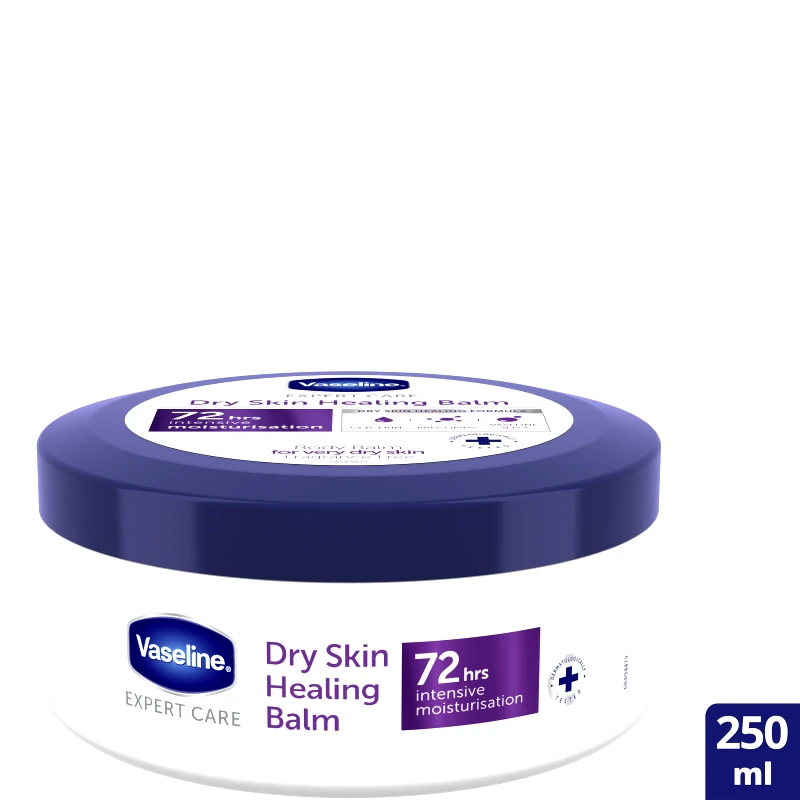 Vaseline Vaseline Dry Skin Healing Balm 72h Moisturisation για Επανόρθωση της Πολύ Ξηρής Επιδερμίδας 250ml