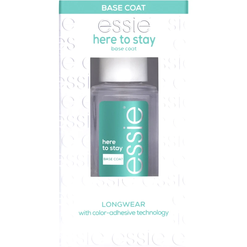 Essie Essie Nail Care Here to Stay Base Coat Νέα Βάση με Ειδική Τεχνολογία που Παρατείνει τη Διάρκεια του Μανικιούρ 13.5ml