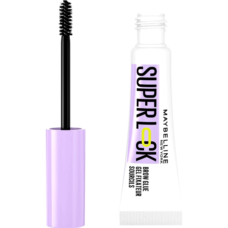 MAYBELLINE Maybelline Super Lock Brow Glue Διαφανές Τζελ Σταθεροποίησης για Καλοσχηματισμένα Φρύδια 1 Τεμάχιο