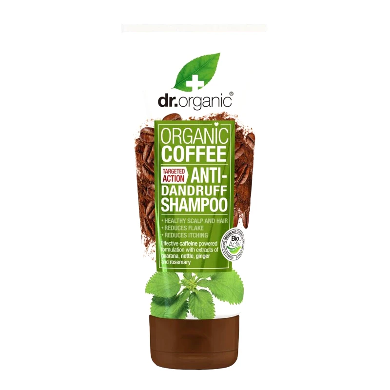 Dr Organic Dr Organic Coffee Anti-Dandruff Shampoo Σαμπουάν Κατά της Πιτυρίδας 200ml