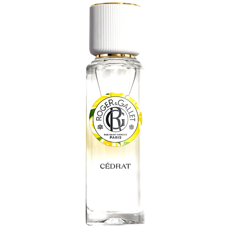 Roger & Gallet Roger & Gallet Cedrat Fragrant Wellbeing Water Perfume with Citron Essential Γυναικείο Άρωμα Εμπλουτισμένο με Αιθέριο Έλαιο Κίτρου 30ml