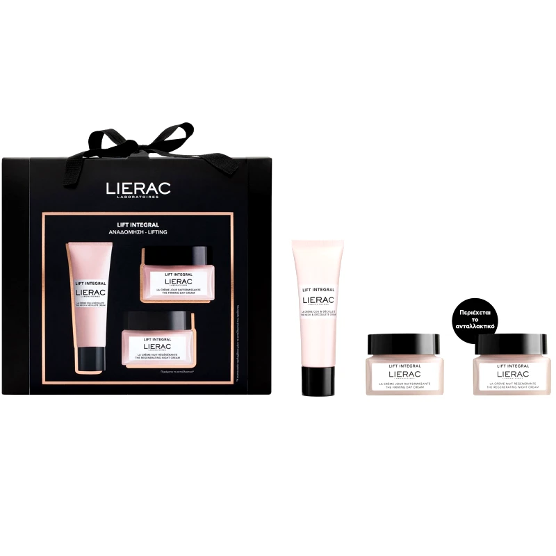 Lierac Lierac Promo Lift Integral The Neck & Decollete Cream 50ml & The Regenerating Night Cream Refill 50ml & The Firming Day Cream 50ml