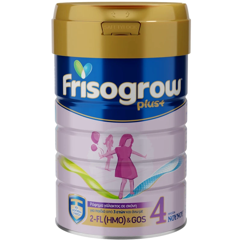 Nounou Nounou Frisogrow 4 Plus+ Ρόφημα Γάλακτος σε Σκόνη για Παιδιά Ηλικίας 3 Ετών και Άνω 800g