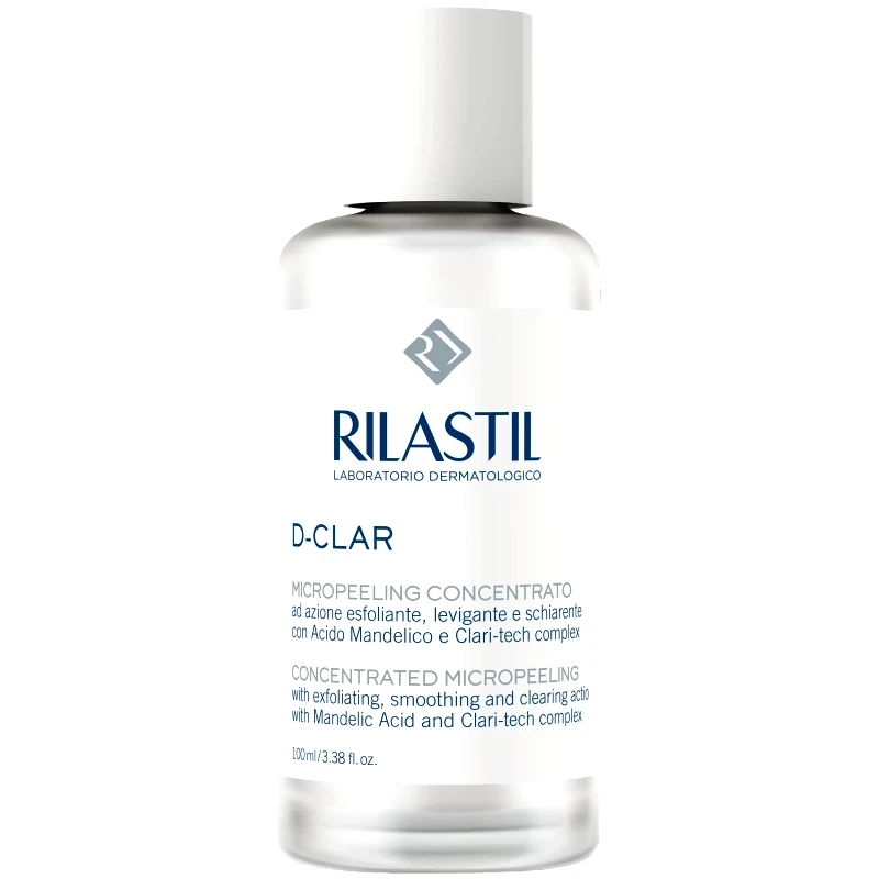 Rilastil Rilastil D-Clar Concentrated Micropeeling Εντατικό Peeling Προσώπου με Απολεπιστική, Λειαντική & Καθαριστική Δράση 100ml