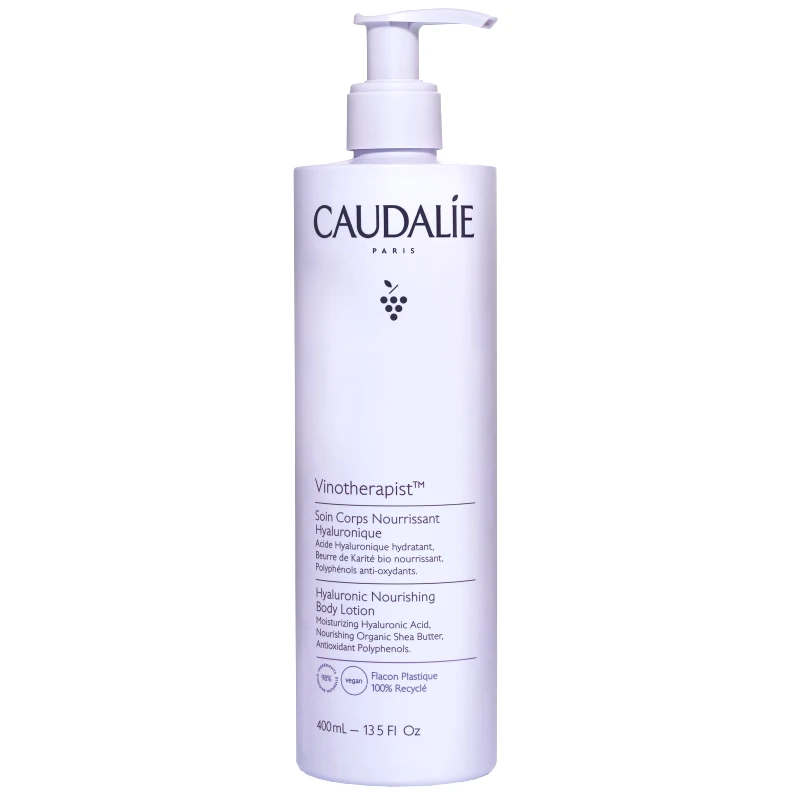 Caudalie Vinotherapist Hyaluronic Nourishing Body Lotion Ενυδατική Λοσιόν Σώματος με Υαλουρονικό Οξύ για Κανονικές Έως Ξηρές Επιδερμίδες 400ml φωτογραφία