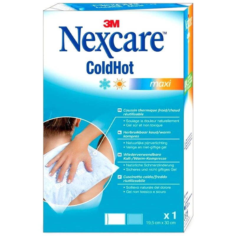 FUTURO 3M Nexcare ColdHot Maxi Gel Compress 2 in 1 Μέγεθος Maxi 19.5cm x 30cm 1 τμχ