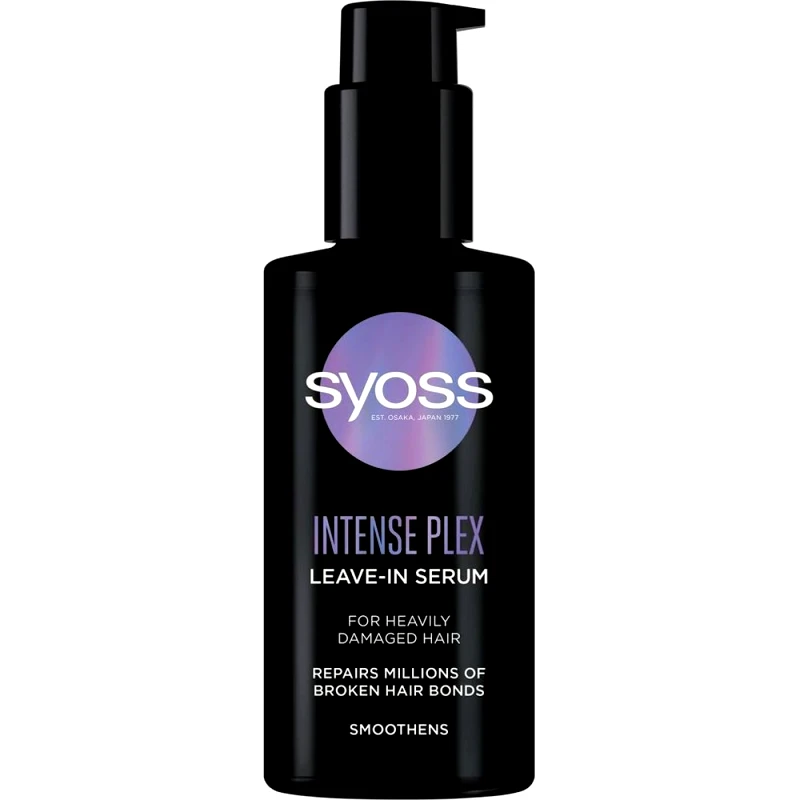 Syoss Syoss Intense Plex Leave-In Serum Εντατικός Ορός Επανόρθωσης Ταλαιπωρημένων & Κατεστραμμένων Μαλλιών 100ml