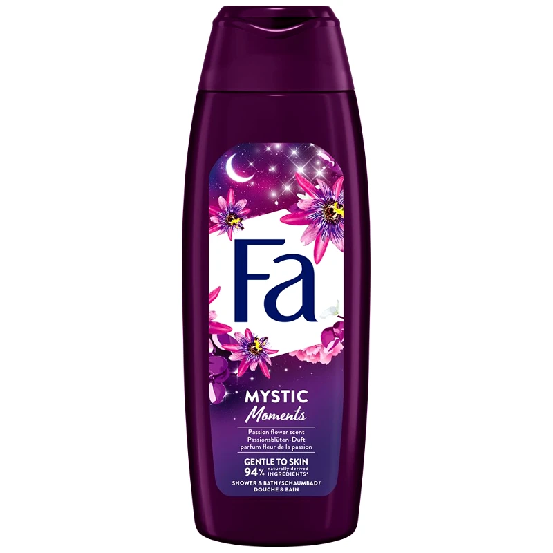 FA Fa Foam Bath Mystic Moments Κρεμώδες Αφρόλουτρο, Πολύτιμο Άρωμα Λουλουδιού,Απαλός Καθαρισμός & Αισθησιακή Εμπειρία Μπάνιου 750ml