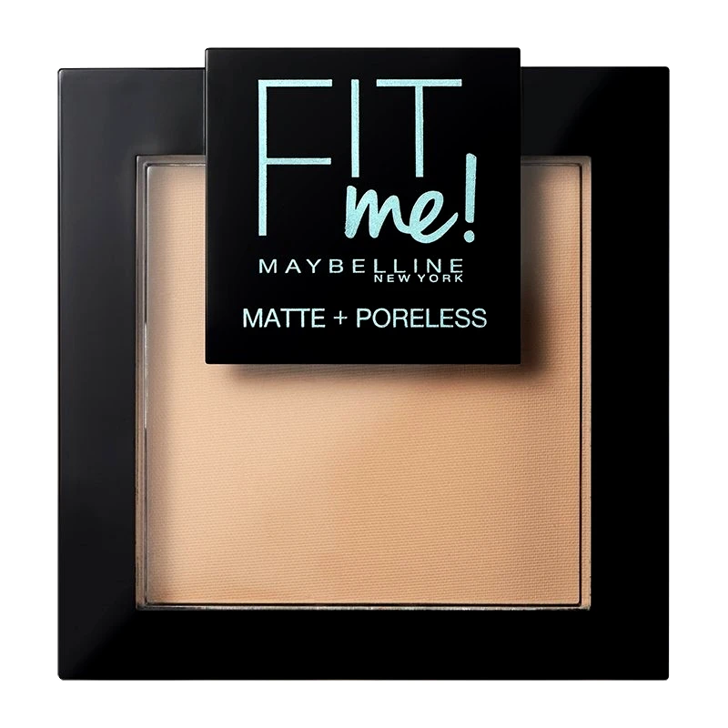 MAYBELLINE Maybelline Fit Me Matte + Poreless Pressed Powder Πούδρα για Φυσική και Ταυτόχρονα Ματ Κάλυψη 8.2gr - 120 Classic Ivory