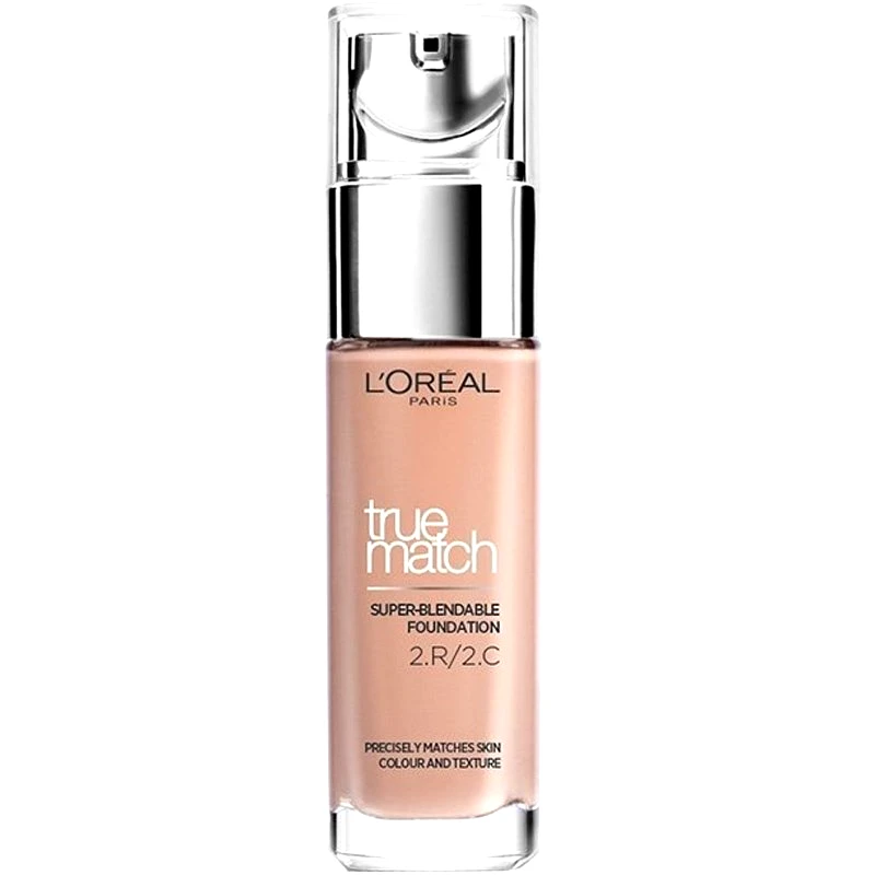 Loreal Paris L'oreal Paris True Match Foundation Υγρό Make up 30ml - 2R Rose Vanilla