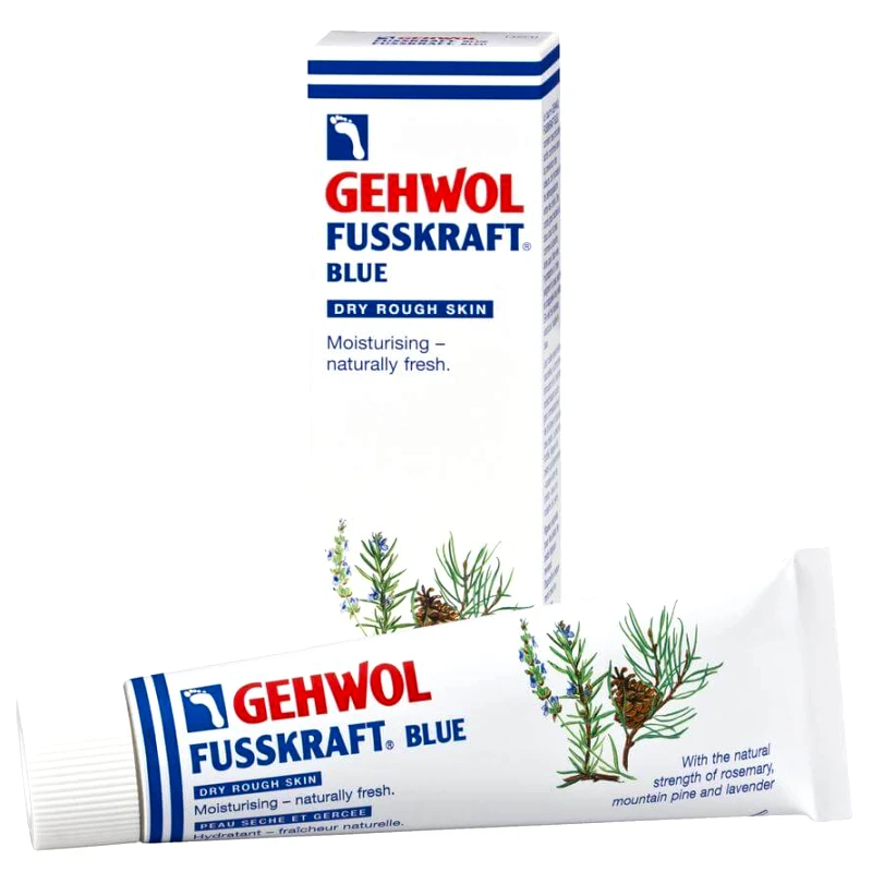 Gehwol Gehwol Fusskraft Blue Κρέμα για την Καθημερινή Φροντίδα του Σκληρού, Ξηρού & Άγριου Δέρματος των Ποδιών 75ml