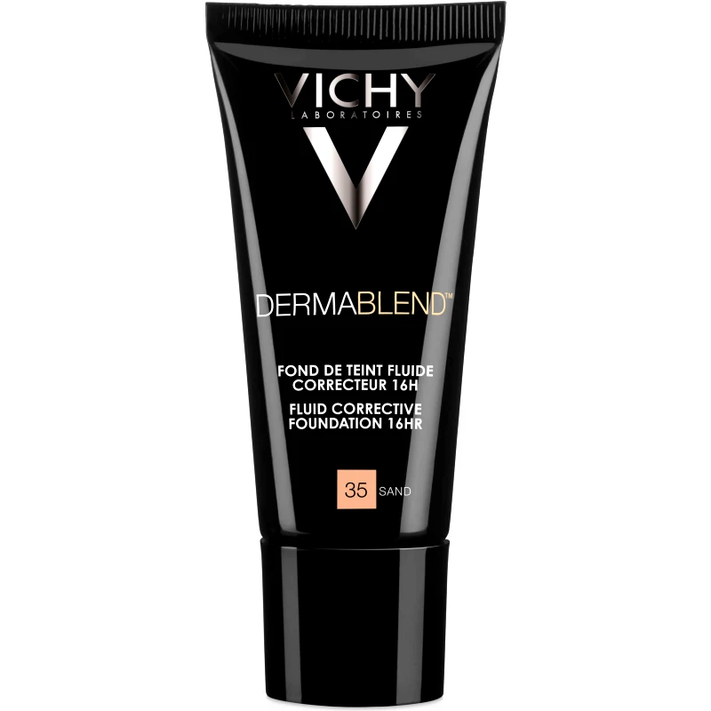 Vichy Vichy Dermablend Fdt Correcteur Fluide Spf35 Διορθωτικό Make-Up με Λεπτόρρευστη Υφή 30ml - 35 Sand