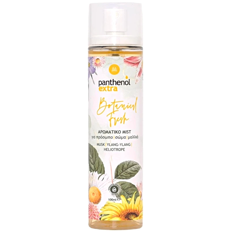 Medisei Medisei Panthenol Extra Mist Botanical Fresh for Face, Body & Hair Αρωματικό Mist για Πρόσωπο, Σώμα & Μαλλιά με Άρωμα Λουλουδιών 100ml