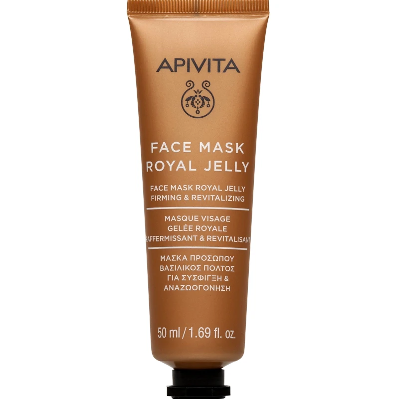 Apivita Apivita Firming & Revitalizing Royal Jelly Face Mask Μάσκα Προσώπου με Βασιλικό Πολτό για Σύσφιγξη & Αναζωογόνηση 50ml