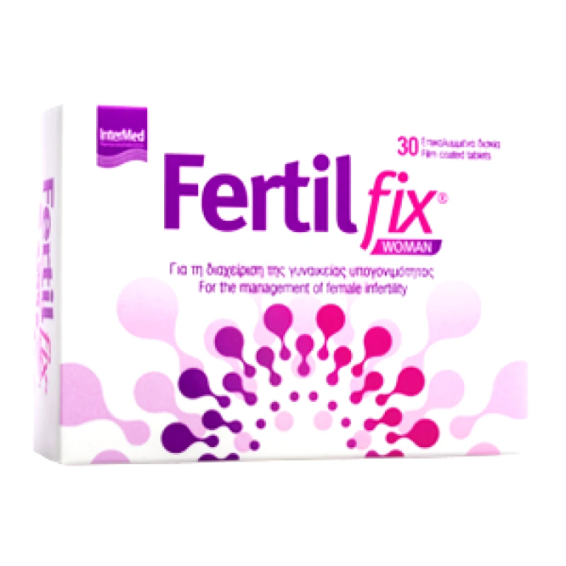 InterMed Intermed FertilFix Woman Για τη Διαχείριση της Γυναικείας Υπογονιμότητας 30tabs