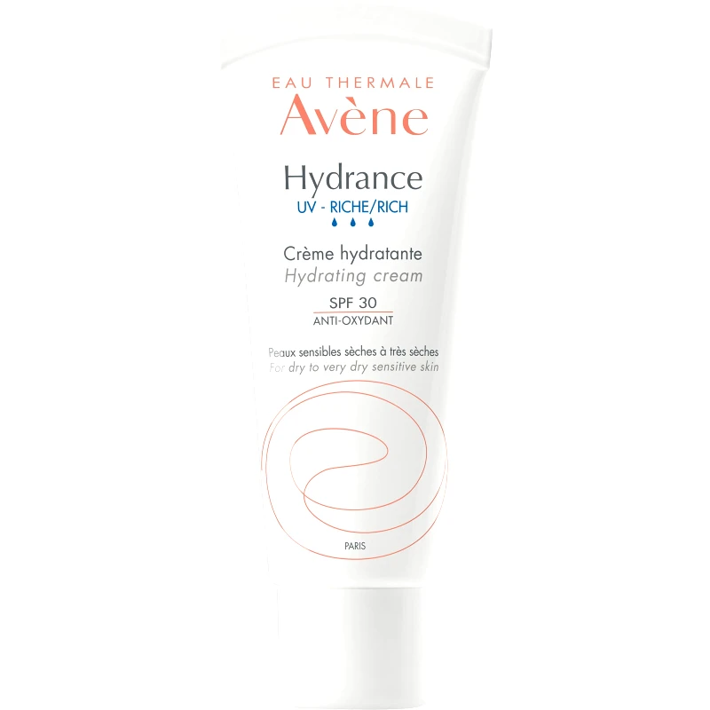 Avène Avene Hydrance UV Riche Cream Spf30 Ενυδατική Κρέμα Πλούσιας Υφής για Ξηρές & Πολύ Ξηρές Επιδερμίδες 40ml