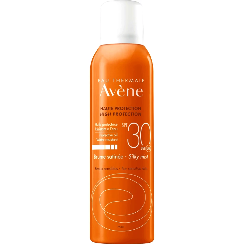 Avène Avene Protective Oil Water Resistant Silky Mist for Sensitive Skin Spf30 Αντηλιακό Mist Προσώπου, Σώματος & Μαλλιών, Υψηλής Προστασίας με Διάφανο Τελείωμα 150ml
