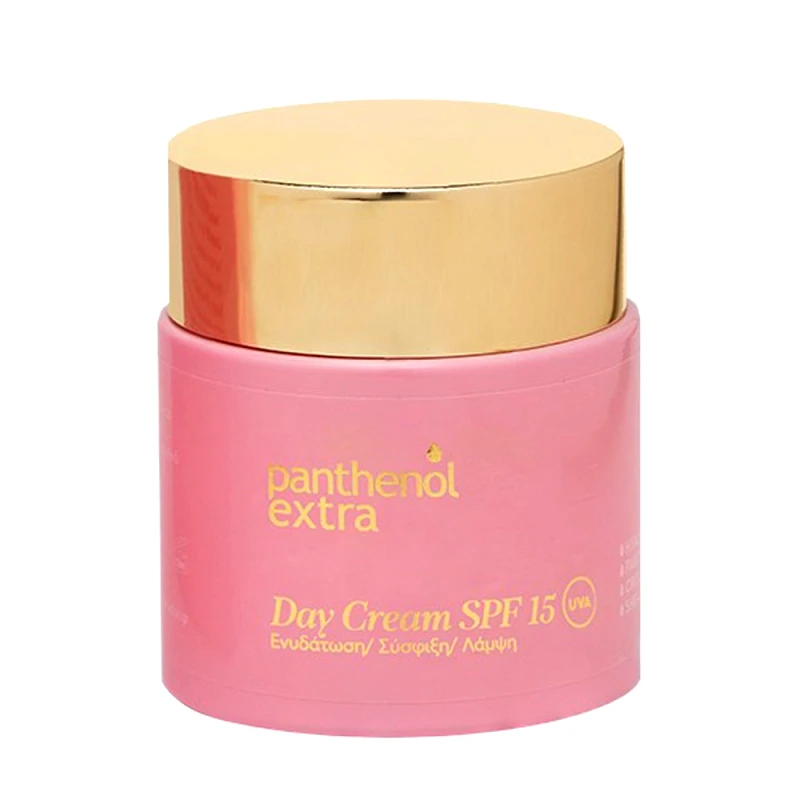 Medisei Medisei Panthenol Extra Day Cream SPF15 Limited Edition Ενυδατική Κρέμα Προσώπου για Σύσφιξη & Λάμψη Χαμηλής Προστασίας 100ml
