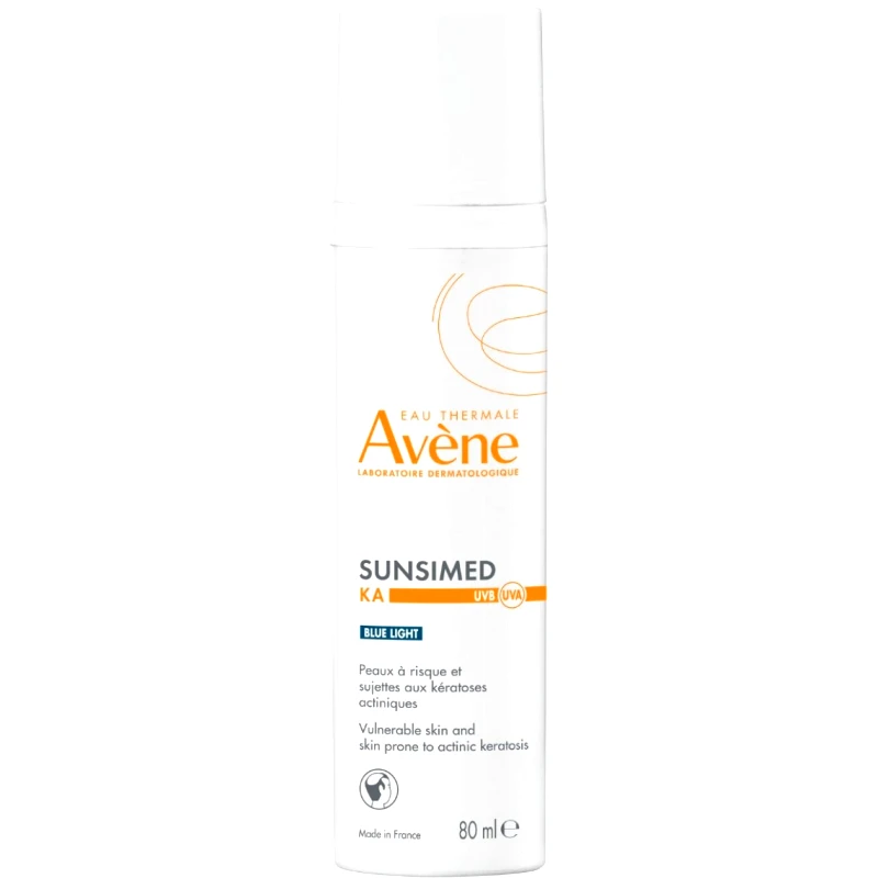 Avène Avene SunsiMed KA Spf50+ Αντηλιακή Κρέμα Προσώπου - Σώματος Πολύ Υψηλής Προστασίας, για Πρόληψη - Αντιμετώπιση των Ακτινικών Υπερκερατώσεων 80ml