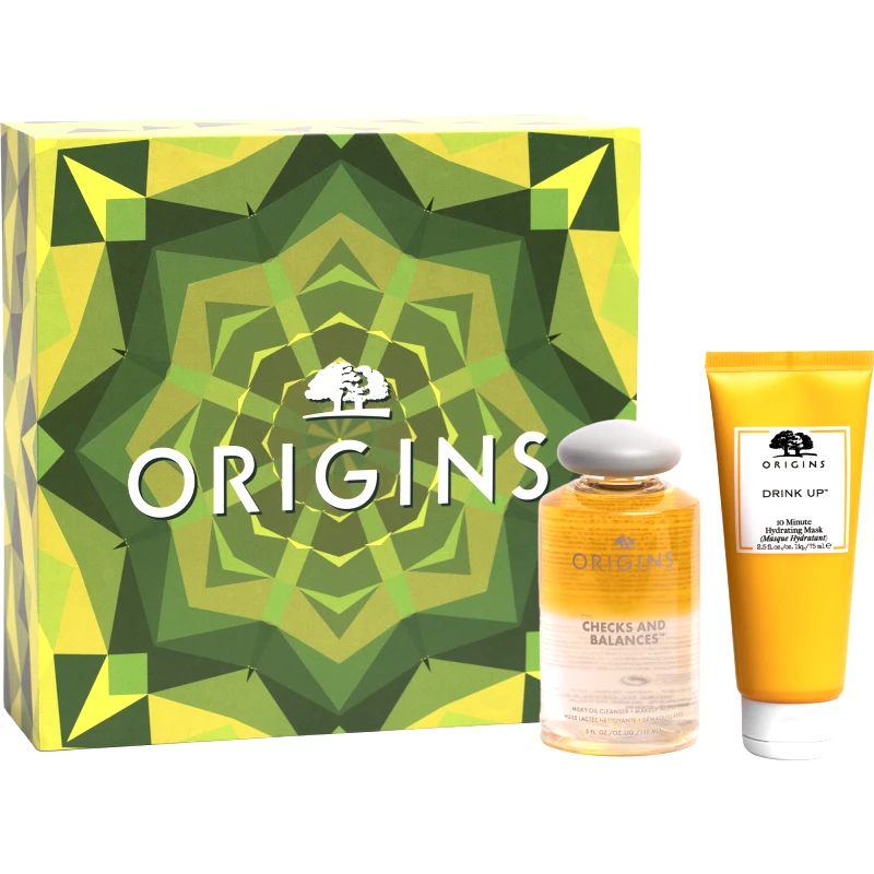 Origins Origins Promo Checks & Balances Milky Oil Cleaner 150ml & Δώρο Drink Up 10 Minute Hydrating Mask 75ml