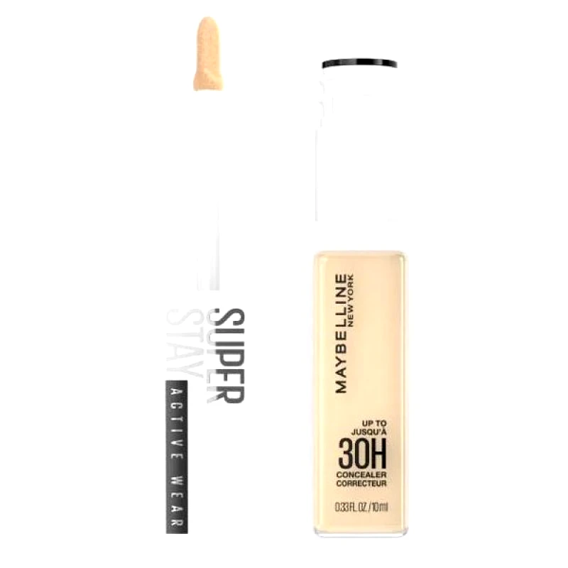 MAYBELLINE Maybelline Super Stay Active Wear 30H Concealer Correcteur για Κάλυψη Διάρκεια Όλη Μέρα 10ml - 25 Medium