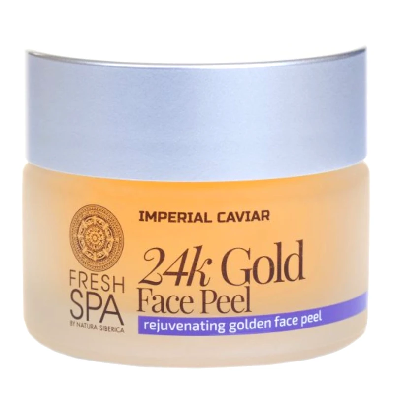 Natura Siberica Natura Siberica Fresh Spa Imperial 24k Gold Rejuvenating Face Peel Χρυσό Peel Προσώπου για Ανανέωση της Επιδερμίδας & Επαναφορά της Λάμψης 50ml