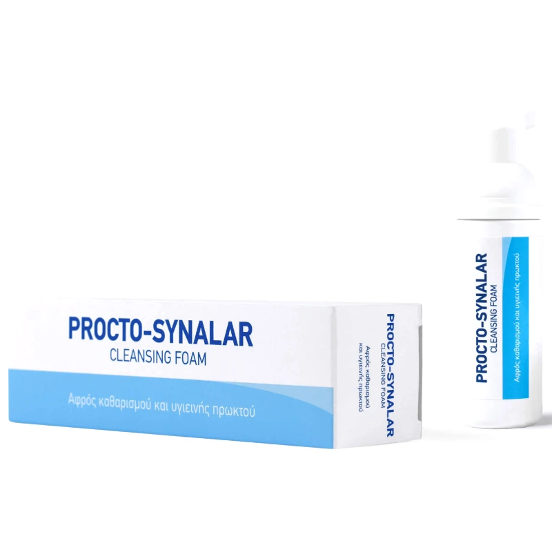 Procto-Synalar Αφρός Καθαρισμού & Υγιεινής Πρωκτού 40ml