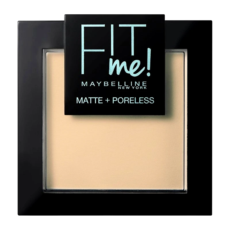 MAYBELLINE Maybelline Fit Me Matte + Poreless Pressed Powder Πούδρα για Φυσική και Ταυτόχρονα Ματ Κάλυψη 8.2gr - 115 Ivory