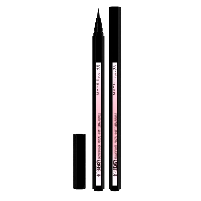MAYBELLINE Maybelline Hypereasy Brush Tip Υγρό Eyeliner με Καινοτόμο Πινελάκι για Έυκολη & Άνετη Εφαρμογή 0.6gr - No 800 Pitch Black