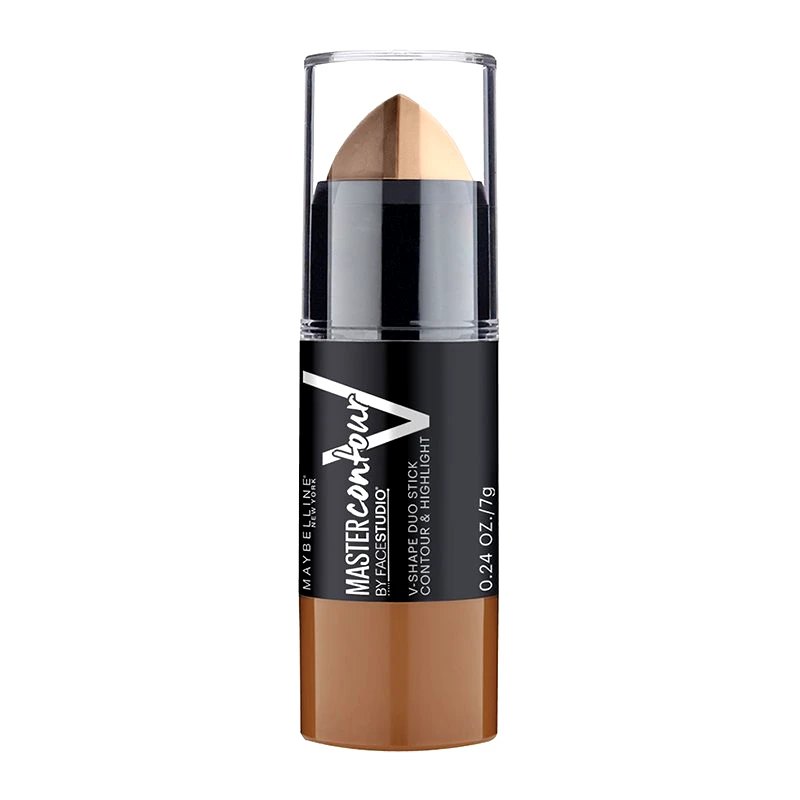 MAYBELLINE Maybelline Contour Stick Master Contour V-SHAPE με Κρεμώδη ματ Υφή για Ένα Τέλεια Σμιλευμένο Look 7gr - Dark